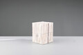 Lampa de masa Treasure, TRIO, 12x12x16 cm, 2W, 1x E14, lemn, alb
