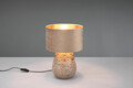 Lampa de masa Kiran, RL, 26x38 cm, 60W, 1x E27, ceramica/catifea, gri/bej