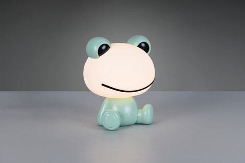 Lampa de masa Hopper, RL, 19.5x16.5x24.5 cm, 0.3W, 1x SMD, plastic, verde