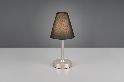 Lampa de masa Kenny, RL, 13x29 cm, 1.5W, 1x SMD, metal, nichel mat