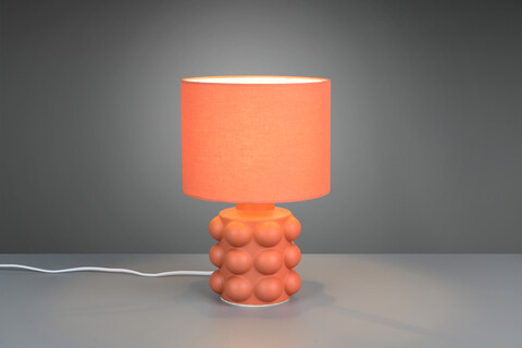 Lampa de masa Kate, RL, 20x30 cm, 40W, 1x E14, ceramica, apricot