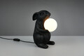 Lampa de masa Rabbit, RL, 21x16x28 cm, 5W, 1x G9, polirasina, negru