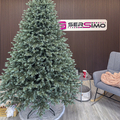Brad artificial Christmas Deluxe by Sersimo, Alaska Select verde argintiu, integral 3D, 300 cm