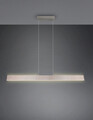 Lustra Galway, TRIO, 150x8.5x150 cm, 35W, 1x SMD, metal, nichel mat