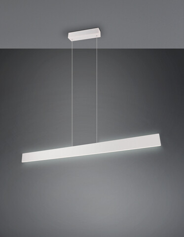 Lustra Galway, TRIO, 150x8.5x150 cm, 35W, 1x SMD, metal, gri