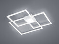 Plafoniera Hydra, TRIO, 65.5x65.5x6.5 cm, 38W, 1x SMD, metal, alb mat