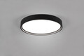 Plafoniera Doha, TRIO, 45x5.5 cm, 29W, 1x SMD, metal, negru mat