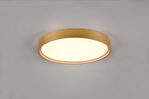 Plafoniera Doha, TRIO, 45x5.5 cm, 29W, 1x SMD, metal, bronz mat