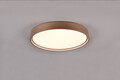 Plafoniera Doha, TRIO, 45x5.5 cm, 29W, 1x SMD, metal, maro