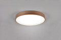 Plafoniera Doha, TRIO, 45x5.5 cm, 29W, 1x SMD, metal, maro