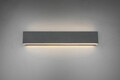 Aplica de perete Concha, TRIO, 47x8 cm, 9W, 2x LED, metal, antracit