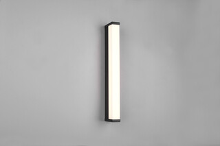 42.5x3.8 cm, Negru mat