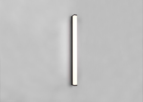 Aplica de perete Fabio, TRIO, 80x3.8 cm, 12W, 1x SMD, metal, negru mat