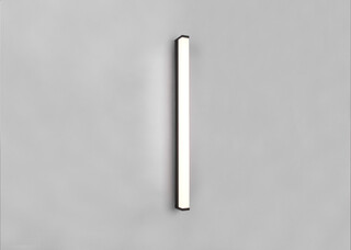 80x3.8 cm, Negru mat