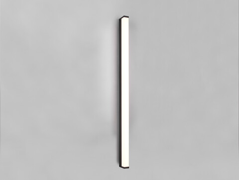 Aplica de perete Fabio, TRIO, 120x3.8 cm, 20W, 1x SMD, metal, negru mat