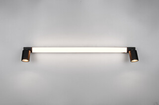 90x6x18 cm, Negru mat