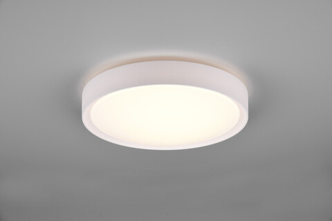 Plafoniera Clarimo, TRIO, 33x9 cm, 18W, 1x SMD, plastic, alb