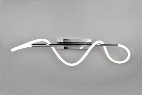 Plafoniera Argos, RL, 105x34x30 cm, 28W, 1x SMD, metal, argintiu