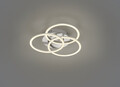 Plafoniera Circle, RL, 43.5x9.5 cm, 27W, 1x SMD, metal, nichel mat
