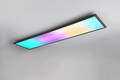 Plafoniera Beta, RL, 119.5x29.5x5.5 cm, 31W, 1x SMD, metal, negru mat/alb