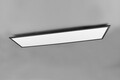 Plafoniera Gamma, RL, 119.5x29.5x5 cm, 33.5W, 1x SMD, metal, negru mat