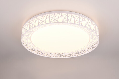 Plafoniera Cluster, RL, 48x9 cm, 40W, 1x SMD, plastic, alb