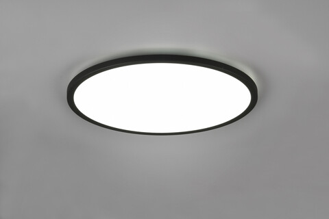 Plafoniera Aureo, RL, 40x2.5 cm, 30W, 1x SMD, plastic, negru mat