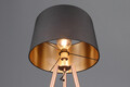 Lampadar Colette, RL, 57x152.5 cm, 60W, 1x E27, metal, maro/negru