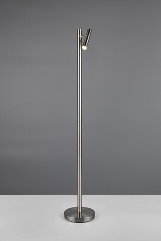 Lampadar Gomez, RL, 22x130 cm, 3W, 1x SMD, metal, nichel mat