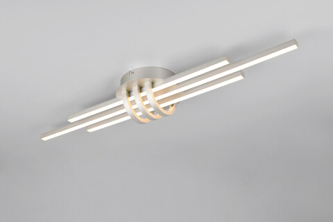 Plafoniera Cinto, RL NOW, 81x18x10.5 cm, 20W, 1x SMD, metal, nichel mat