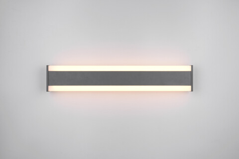 Aplica de perete pentru exterior Dawson, TRIO, 60x10.7 cm, 8W, 1x SMD, aluminiu, antracit