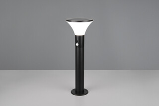 17.5x50 cm, Negru mat, Lampadar