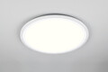 Plafoniera Cora, RL, 45x3 cm, 16W / 1.5W, 2x SMD, plastic, alb