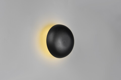 Aplica de perete Davey, RL, 8.4x15.5 cm, 1.5W, 1x SMD, metal, negru mat