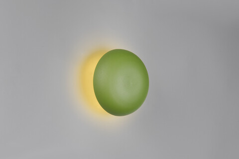 Aplica de perete Davey, RL, 8.4x15.5 cm, 1.5W, 1x SMD, metal, verde