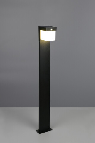 Lampadar de exterior Colombo, RL, 14x15.5x100 cm, 5.5W, 1x SMD, metal, negru mat