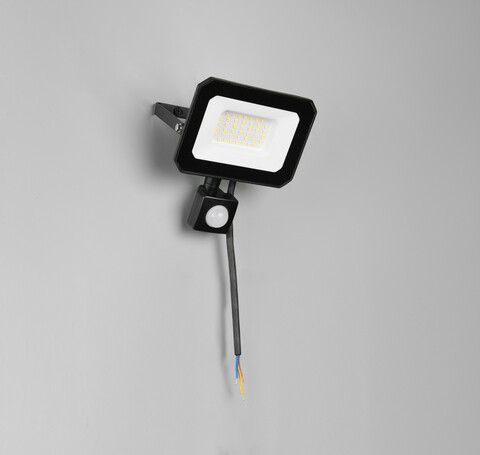 Aplica de perete pentru exterior Funchal, RL, 14.5x13x15.5 cm, 30W, 1x SMD, aluminiu, negru mat