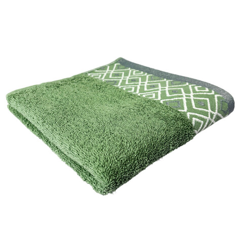 Prosop de maini Diamond, ET 2000 IMPEX, 50x90 cm, bumbac, verde
