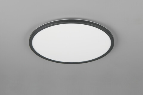 Plafoniera Joko, RL NOW, 42x3 cm, 22W, 1x SMD, plastic, negru