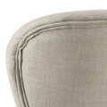 Scaun Batilda -A1, Actona, 47x53x82.5 cm, poliester/lemn de stejar, bej nisip