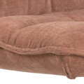 Fotoliu Blizzard, Actona, 70x80x98 cm, rotativ, tesatura Chenille/otel, rosewood