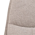 Fotoliu Bosley, Actona, 72x84x93 cm, rotativ, tesatura Boucle/otel, bej