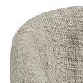 Scaun Darlene, Actona, 58.5x60x80 cm, rotativ, tesatura Chenille/otel, gri