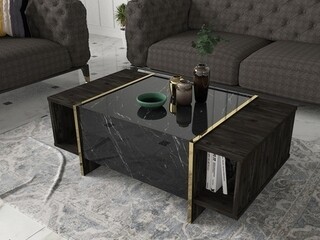 Negru/Auriu