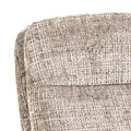 Scaun Edgar, Actona, 61x67x94 cm, rotativ, tesatura Chenille/otel, bej