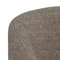 Scaun Eleanor, Actona, 55.5x55x79 cm, tesatura structurata/otel, gri maro deschis