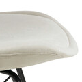 Scaun Eris, Actona, 48.5x54x85.5 cm, catifea/otel, bej nisip