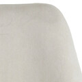 Scaun Eris, Actona, 48.5x54x85.5 cm, catifea/otel, bej nisip