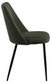 Scaun Ines, Actona, 49.2x57.5x84 cm, tesatura corduroy/otel, verde olive