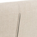 Fotoliu Ramsey, Actona, 72x66x76 cm, rotativ, tesatura structurata/otel, bej